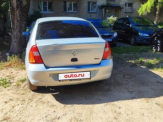 2002 Renault Symbol I Рестайлинг, серый, 160000 рублей, вид 4