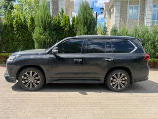 2018 Lexus LX 570 III Рестайлинг 2, чёрный, 7790000 рублей, вид 2