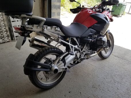 2010 BMW R 1200 GS, красный, 760000 рублей, вид 2