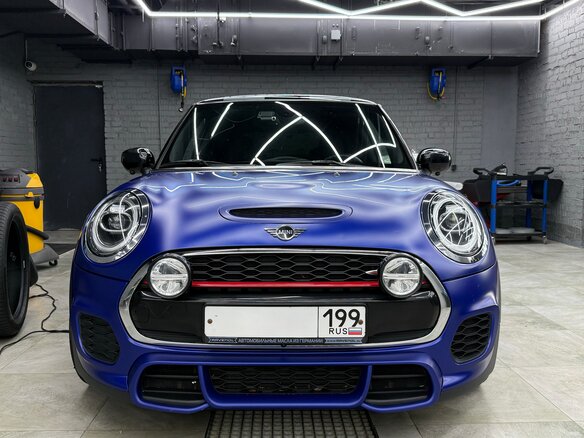 2020 Mini Hatch JCW III (F55/F56) Рестайлинг, синий, 2900000 рублей