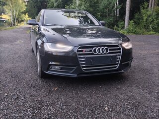 2012 Audi A4 IV (B8) Рестайлинг, чёрный, 1000000 рублей, вид 2