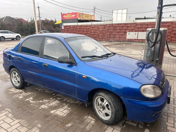 2007 Chevrolet Lanos I, синий, 260000 рублей - вид 1