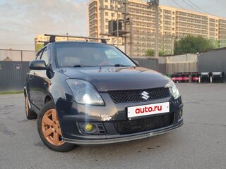 2008 Suzuki Swift III, чёрный, 500000 рублей, вид 3