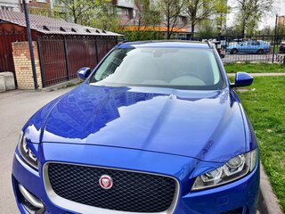 2018 Jaguar F-Pace I, синий, 2800000 рублей, вид 3