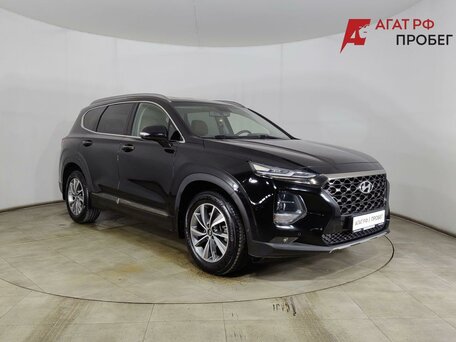 2018 Hyundai Santa Fe III Рестайлинг, чёрный, 2750000 рублей, вид 3