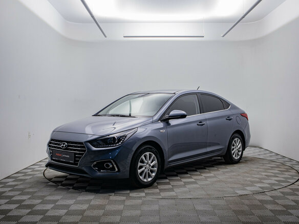 2017 Hyundai Solaris II, серый
