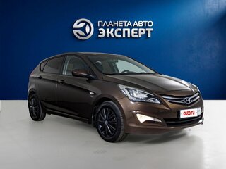 2016 Hyundai Solaris I Рестайлинг, коричневый, 1200000 рублей, вид 3
