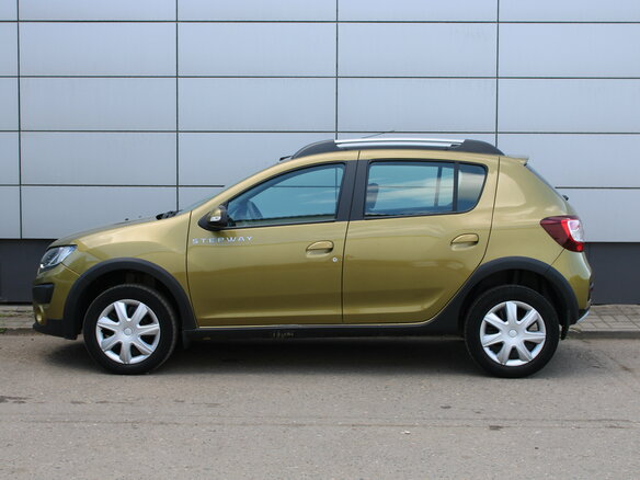 2015 Renault Sandero Stepway II, зелёный - вид 3