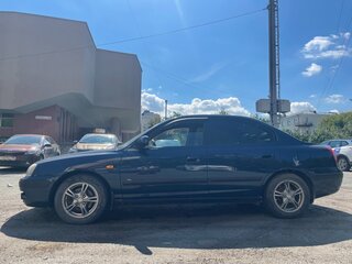 2008 Hyundai Elantra ТагАЗ III (XD2) Рестайлинг, синий, 350000 рублей, вид 4