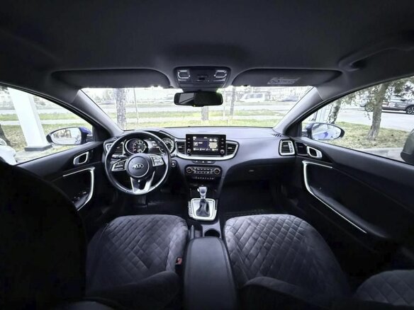 2021 Kia Ceed III, синий, 1900000 рублей - вид 14
