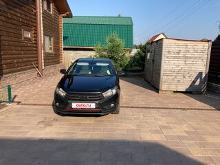 2021 Lada (ВАЗ) Vesta I, чёрный, 1300000 рублей, вид 1