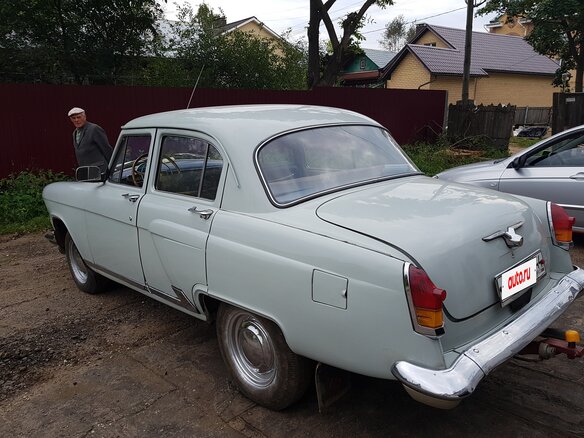 1963 ГАЗ 21 «Волга» 21Л, серебристый - вид 5
