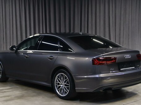 2015 Audi A6 IV (C7) Рестайлинг, серый, 1699000 рублей, вид 4
