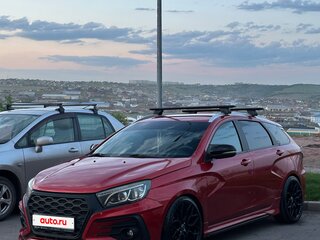 2018 Lada (ВАЗ) Vesta SW I, красный, 700000 рублей, вид 2