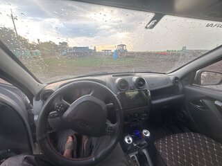 2013 Lada (ВАЗ) Granta I, серебристый, 390000 рублей, вид 4