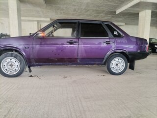 2002 Lada (ВАЗ) 21099, фиолетовый, 120000 рублей, вид 3