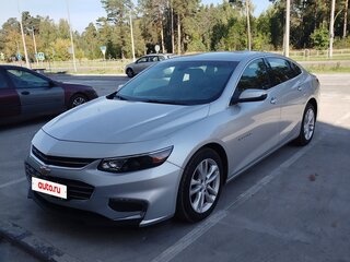 2018 Chevrolet Malibu IX, серебристый, 1080000 рублей, вид 1