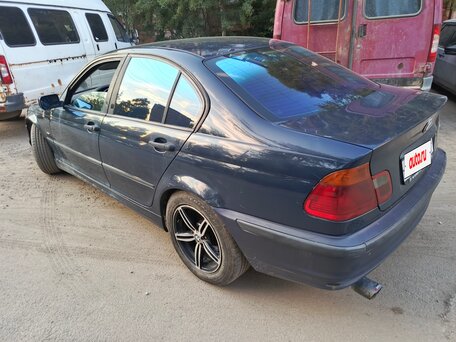 2000 BMW 3 серии 316i IV (E46), синий, 350000 рублей, вид 5