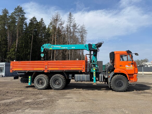 2021 КамАЗ 43118, оранжевый, 7990000 рублей - вид 6