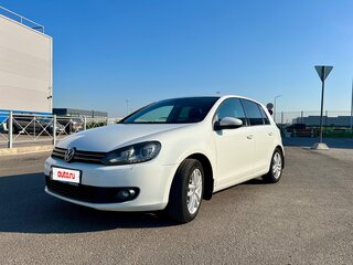 2012 Volkswagen Golf VI, белый, 850000 рублей, вид 1