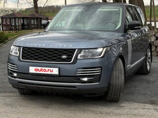2018 Land Rover Range Rover Long IV Рестайлинг, голубой, 6500000 рублей, вид 5
