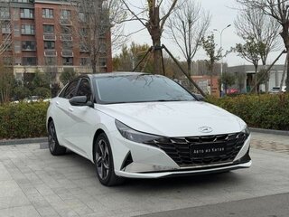 2022 Hyundai Elantra VII (CN7), белый, 1588000 рублей, вид 3