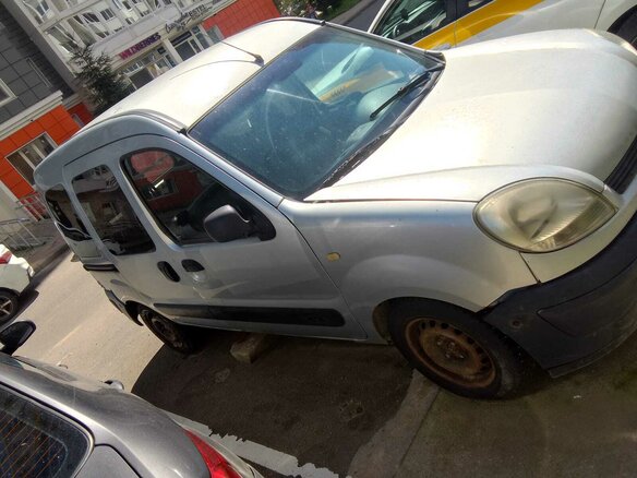 2008 Renault Kangoo I Рестайлинг, серый - вид 3