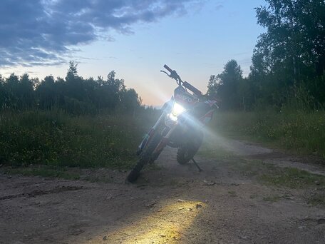 2019 Kayo Basic YX140EM, красный, 70000 рублей, вид 1