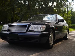 1995 Mercedes-Benz S-Класс 600 Long III (W140), синий, 19500000 рублей, вид 3