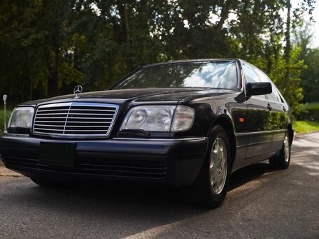 1995 Mercedes-Benz S-Класс 600 Long III (W140), синий, 18500000 рублей, вид 3
