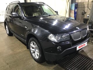 2009 BMW X3 25i I (E83) Рестайлинг, чёрный, 1050000 рублей, вид 2