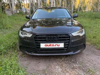2013 Audi A6 IV (C7), чёрный, 1390000 рублей, вид 1