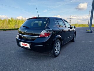 2008 Opel Astra H Рестайлинг, чёрный, 500000 рублей, вид 2
