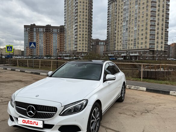 2017 Mercedes-Benz C-Класс 200 IV (W205), белый, 2599999 рублей