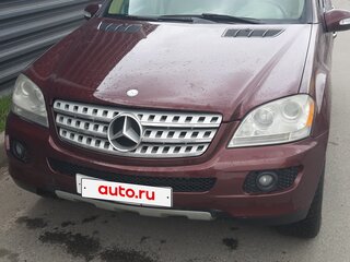 2008 Mercedes-Benz M-Класс 320 II (W164), пурпурный, 1250000 рублей, вид 1