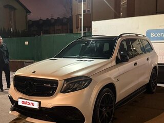 2016 Mercedes-Benz GLS AMG 63 AMG I (X166), белый, 4200000 рублей, вид 1
