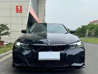 2022 BMW 3 серии 318i VII (G2x), чёрный, 2820069 рублей, вид 2