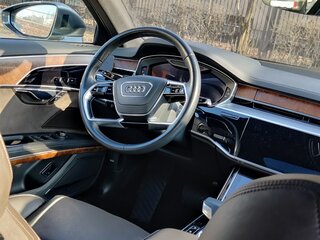 2019 Audi A8 50 TDI IV (D5), серый, 4920000 рублей, вид 5
