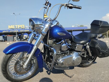 2015 Harley-Davidson Dyna Switchback, синий, 950000 рублей, вид 3