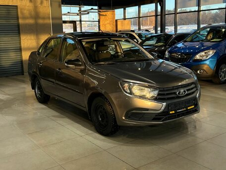 2019 Lada (ВАЗ) Granta I Рестайлинг, коричневый, 550000 рублей, вид 3