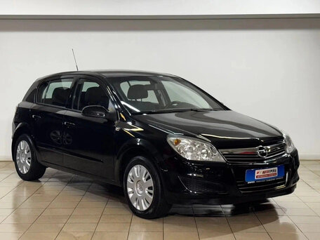 2009 Opel Astra H Рестайлинг, чёрный, 469000 рублей, вид 1