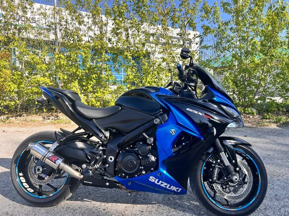 2021 Suzuki GSX-S 1000 F, синий, 985000 рублей - вид 1