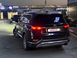 2019 Hyundai Santa Fe IV, чёрный, 3300000 рублей, вид 2
