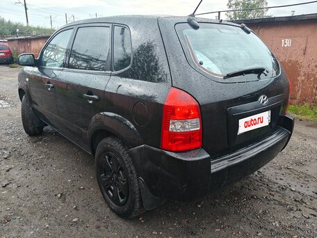 2008 Hyundai Tucson I, чёрный, 550000 рублей, вид 5