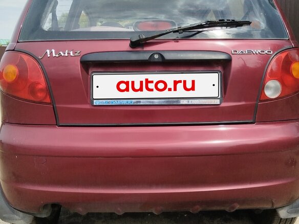 2010 Daewoo Matiz I Рестайлинг, красный - вид 2