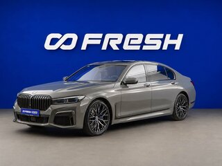 2019 BMW 7 серии Long 740Ld xDrive VI (G11/G12) Рестайлинг, серый, 5888077 рублей, вид 5
