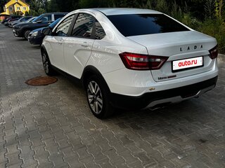 2019 Lada (ВАЗ) Vesta Cross I, белый, 1120000 рублей, вид 4