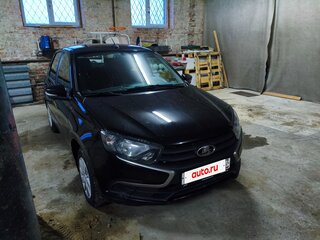 2022 Lada (ВАЗ) Granta I Рестайлинг, чёрный, 600000 рублей, вид 4