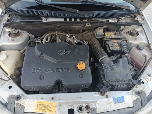 2008 Lada (ВАЗ) Kalina I, серебристый, 209000 рублей - вид 14