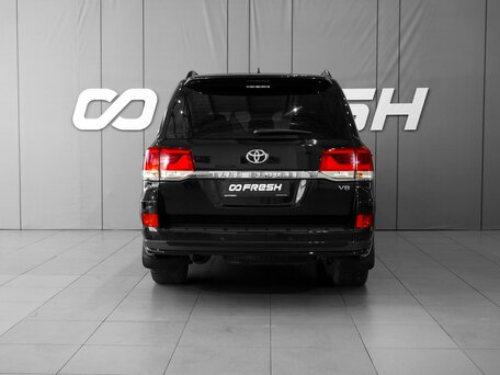 2019 Toyota Land Cruiser 200 Series Рестайлинг 2, чёрный, 6798000 рублей, вид 4